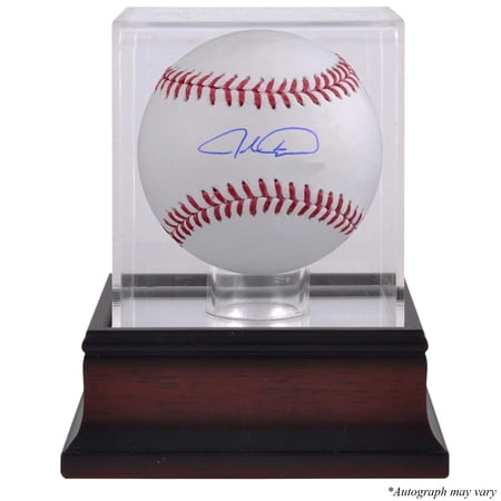 Jacob deGrom New York Mets Fanatics Authentic Autographed Baseball and Mahogany Baseball Display Case - No Size