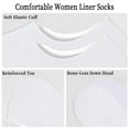 thumbnail image 2 of Elutong Women No Show Socks, 15 Pairs Sneaker Invisible Low Cut Liner Flat Socks, 2 of 7