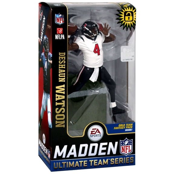 McFarlane NFL EA Sports Madden 19 Ultimate Team Series 2 Deshaun Watson Action Figure (White Jersey)