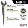 thumbnail image 4 of Klein Tools Klein Tools Erection Wrench 17 3/8" Long 7/8" Bolt - KLN3213, 4 of 9