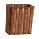 thumbnail image 2 of Organizador de adornos para bote de basura, bote de basura rectangular resistente con parte superior abierta Marrón oscuro, 2 of 9