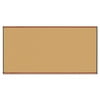 Lorell Cherry Finish Natural Cork Board