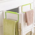 thumbnail image 6 of chaungfeng Modern Kitchen Over Cabinet Plastic Towel Rack, Hang on Inside or Outside of Doors, Storage and Organization for Hand and Dish Towels, Rag (7.5"x2.4"x3.5"), 6 of 6