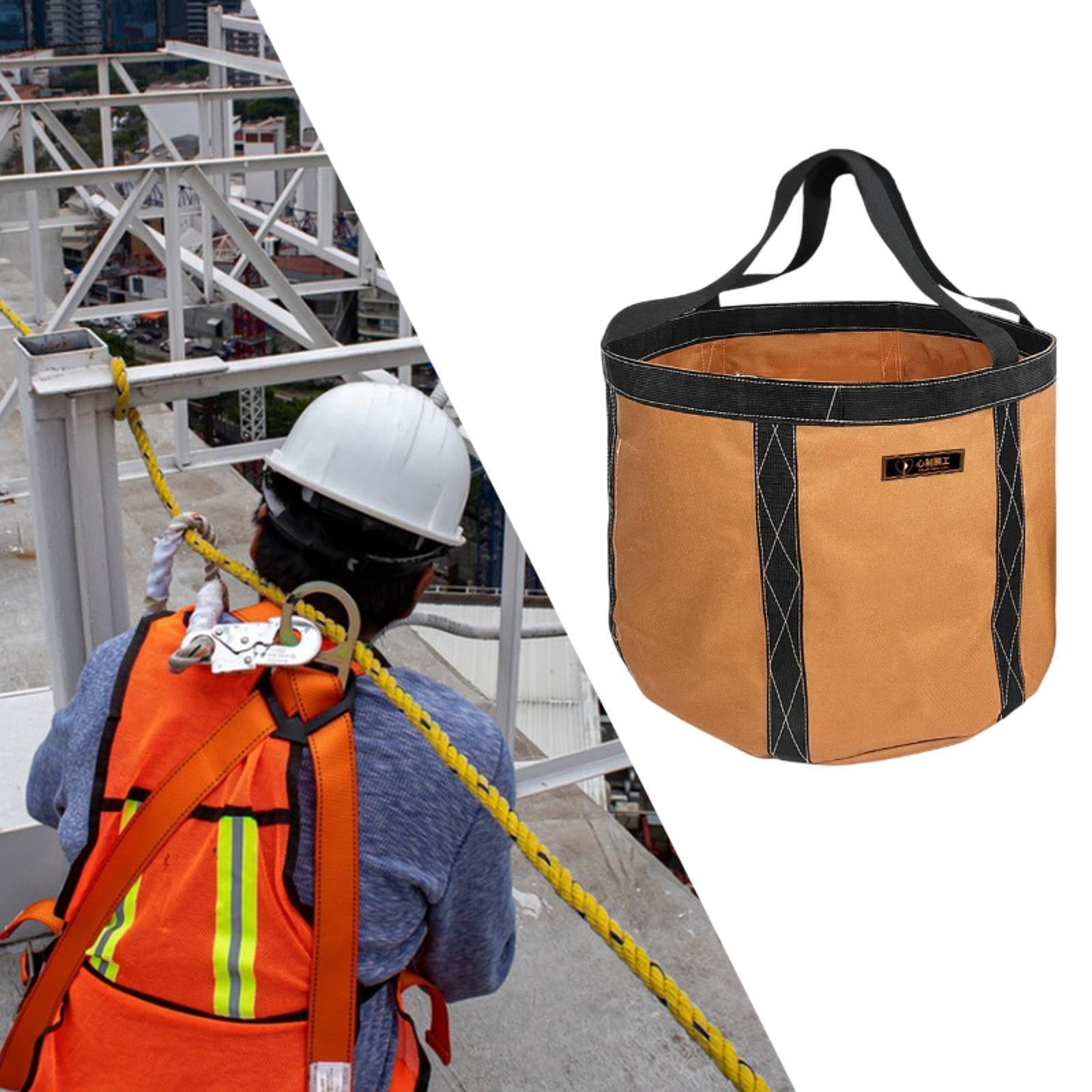 colaxi Tool Organizer Bag Utility Sack Heavy Duty with Inner Pocket Equipment Bag Bag Equipment for Industrial And Household 45cmx35cm
