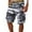 Gray, variant on WTOBBY Men's Camouflage Work Shorts for Summer, Loose Casual Fit, Large Size with Multiple Pockets, 5-Inch Mid-Length, Belt-Free Comfort, Ideal for Outdoor Activities,Army Green XL