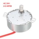 thumbnail image 5 of Motor Síncrono de Engranaje de Metal Uxcell AC 24V 2-2.4RPM 50-60Hz CCW/CW 4W para Horno de Microondas, 5 of 5