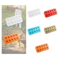 thumbnail image 2 of 4 Pcs Moules de Greffage de Cire Queen en Silicone, Moule Compact Réutilisable pour Cire d'Abeille, Outil de Fabrication de Cire d'Abeille, Moule pour Cellules d'Abeille, Équipement, 2 of 4