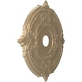 thumbnail image 2 of Ekena Millwork 22"OD x 3 1/2"ID x 1"P Attica Thermoformed PVC Ceiling Medallion (Fits Canopies up to 7 3/4"), Universal Metallic Champagne Mist, 2 of 5