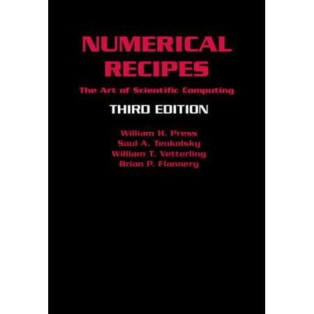 Numerical Recipes : The Art of Scientific
