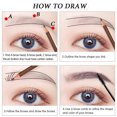 thumbnail image 3 of Lápiz de cejas resistente al agua, 5 unidades, marcador para teñir cejas, maquillaje, lápiz potenciador de cejas, lápiz de microblading profesional, cosméticos para ojos, 3 of 6