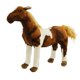thumbnail image 3 of Animal de peluche de caballo CUTICAT Estilo D 30 cm x 10 cm x 30 cm, 3 of 8