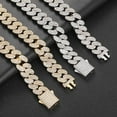 thumbnail image 4 of Solid Thick Miami Cuban Link Chain for Men, Width 20mm Iced Out Mens Cuban Chain, Extra Shiny Big Hip Hop Cuban Link Chain Necklace, 16-24 Inch - Gift Box Included, 4 of 7