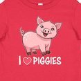 thumbnail image 4 of Inktastic I Love Piggies- cute pig Boys or Girls Baby T-Shirt, 4 of 5