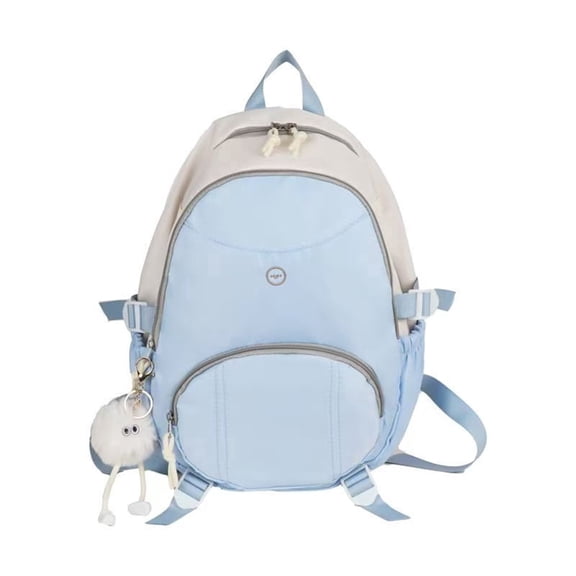 Large Capacity Nylon Cloth Bag Multiple Compartments Backpack,Fashionable And Minimalist Casual Travel Bags