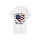 thumbnail image 1 of Men's american Flag Heart Print T-Shirt - Cotton Regular Fit Casual Streetwear Hip-Hop Style, Spring Summer Short Sleeve Tee, Patriotic Clothing, Patriotic apparel, Casual attire, urban Street Style,, 1 of 6