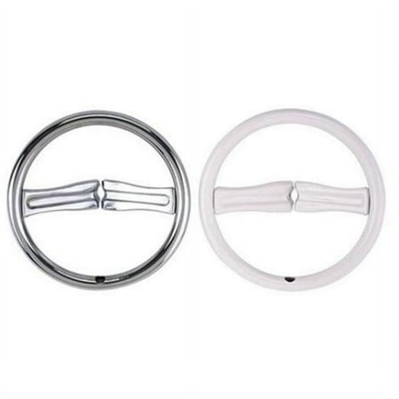 AMF Early, Steel White Steering Wheel, Pedal Car Parts