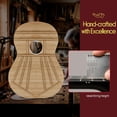 thumbnail image 5 of Pyle 30" Beginner Acoustic Guitar Kit – 6-String Classical Travel Guitar for Kids & Adults with Strap, Strings, Picks, Pitch Pipe & Gig Bag, Handcrafted Wood, 5 of 5
