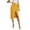 Yellow, variant on Vedolay Skirt for Women Basic Elastic Waist A-line Solid Flared Midi Skirt,Yellow M