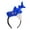 Blue, variant on Shadoumai Cartoon Shark Headband Plush Shark Headwear for Women Girls Fun Party Hair Accessories for Christmas Dress up