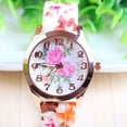 thumbnail image 4 of Qarigey Fashion Wrist Watch Wear-resistant Printing Watches Buckle with Clock Needle Lightweight Causal Pointer Wristwatch Type3, 4 of 5