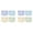 Sky Blue1, variant on 8-pack Little Boys Stretch Fit Boxer Briefs, Soft Skin Friendly Breathable Underwear, Elastic Waist No Rolling Design for All Day Comfort