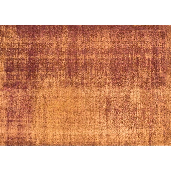Ahgly Company Indoor Rectangle Persian Orange Bohemian Area Rugs, 5' x 7'