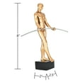 thumbnail image 4 of Adam & Friends Home Decor Tight-Rope Walker Black Base Sculpture | 1-Piece | Bronze, 4 of 7