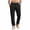 Pants-444Black, variant on Mens Joggers with Pockets Drawstring Elastic Waist Breathable Soft Sweatpants Lightweight Tapered Lounge Pants Athletic Gym Workout Wear