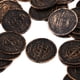 thumbnail image 4 of Juguete de plástico pirata de cumpleaños de 100 piezas Yuyangstore  Monedas de tesoro de plástico, 4 of 8