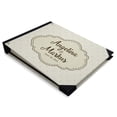 thumbnail image 2 of Darling Souvenir Beige Polka Dot & Printed Wedding Guest Book Hardbound Cover Sign In Book Registry Scrapbook-9 x 12 Inches, 2 of 5