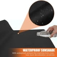 thumbnail image 3 of Dsseng High Quality Waterproof Universal Oxford Cloth Washing Machine Cover with Zipper for Full Automatic Drum Washer Dryer - Dustproof Protector for Home Use, 3 of 7