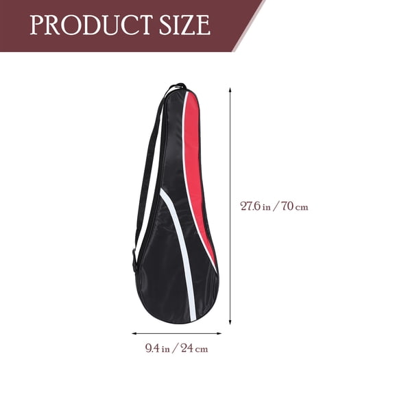 Men's Sports Backpack with Racket Holder, Wear-Resistant Oxford Cloth Tennis & Badminton Bag for Outdoor Activities
