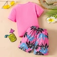 thumbnail image 4 of Tiijoy Summer Boys Beach Outfits Kids Casual Short Sleeve T Shirt Shorts Set, Sizes 11-12, 4 of 4