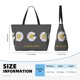 thumbnail image 4 of Fotbe Keep Life Simple Daisy Flower Bolsa de Viaje para Playa - Resistente al Agua, Bolsa Tote de Gran Capacidad y Ligera con 7 Bolsillos para Mujeres y Hombres, 4 of 7
