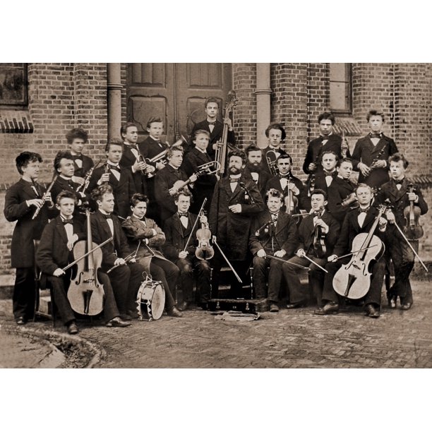 German Orchestra Poster Print by unknown (18 x 24)