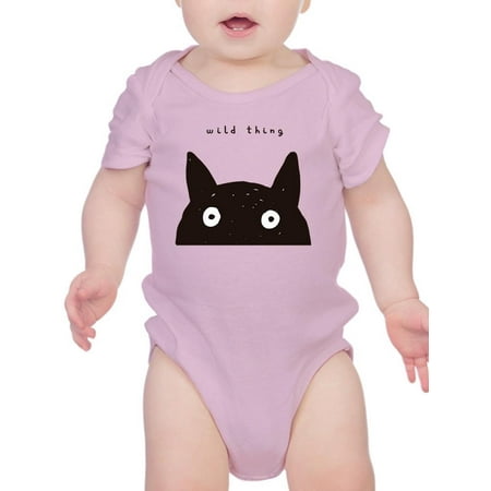 

Cute Little Wild Thing. Bodysuit Infant -Image by Shutterstock Newborn