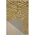 thumbnail image 3 of EORC GOLD Hand-Tufted Wool Transitional Modern Tufted Rug, 5' x 8'-Color:Gold,Material:Wool, 3 of 4