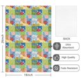 thumbnail image 2 of 6 Pcs Pioneer Flower Floral Print Pattern Kitchen Towels, Funny Microfiber Dish Towel Set, 18" X 26" Tea Towels, 2 of 6