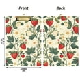 thumbnail image 5 of FORMRS Acrylic Clipboard with Low Profile Clip Standard A4 Letter Size, 12.5" x 9", Small Strawberry Pattern, 5 of 8