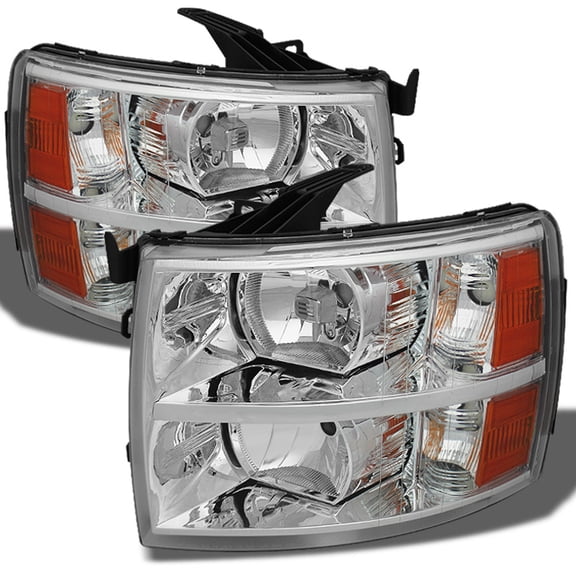 AKKON - For Chevy Silverado Pickup Truck Replacement Headlights Driver   Passenger Side Replacement Set