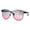 black grey pink, variant on Womens Trendy Chic Panel Shield Butterfly Designer Sunglasses Gold Pink Yellow