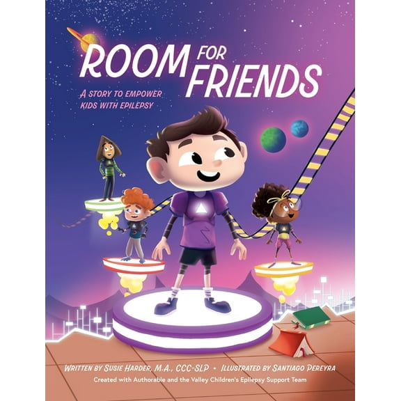 Room for Friends: A Story to Empower Kids with Epilepsy, (Paperback)