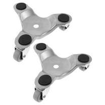 NICEXMAS 2Pcs Furniture Moving Tool Set with Flexible Wheels for Easy Transport on Wood Floors