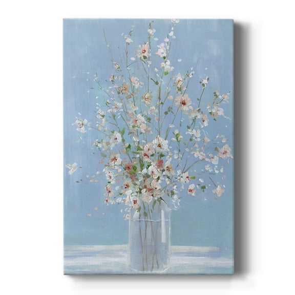 Cherry Blossom Arrangement Premium Gallery Wrapped Canvas - Ready to Hang