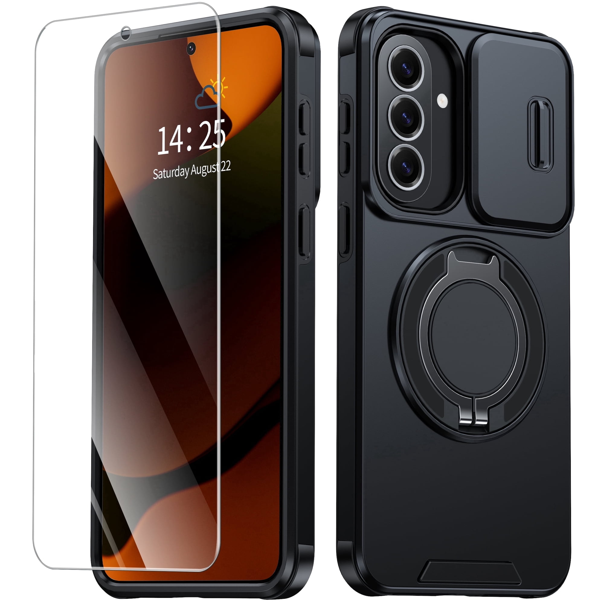 ANTSHARE for Samsung Galaxy A57 Case with Stand, Heavy Duty Shockproof Cases with Camera Cover, Phone Case for Samsung Galaxy A57 6.7”