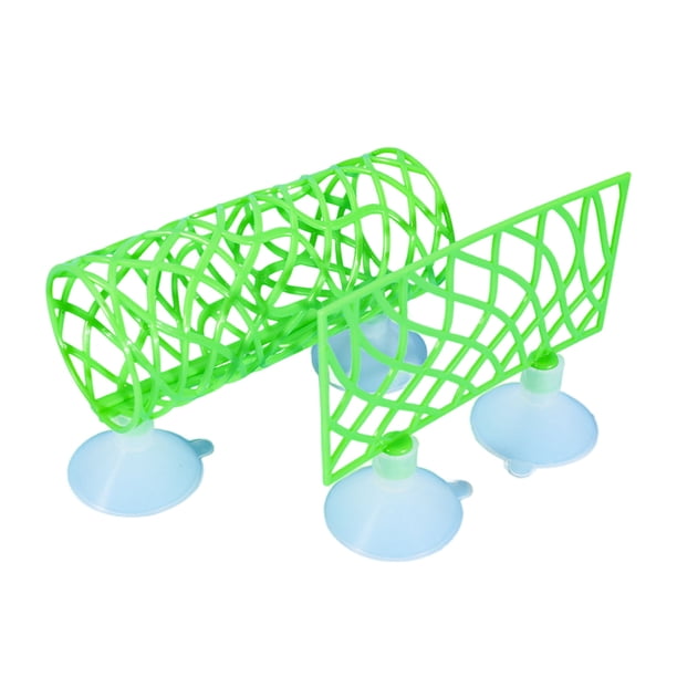 Greeniant Cama Douyu para peces, lugar de descanso y juego con hamacas invisibles, juguetes multiusos para Douyu decoración del acuario verde