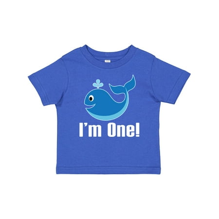 

Inktastic 1st Birthday Whale Fish Boys Gift Baby Boy T-Shirt