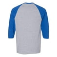 thumbnail image 3 of Gildan Heavy Cotton Raglan Three-Quarter Sleeve T-Shirt Unisex, 3 of 5