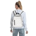 thumbnail image 5 of Yiaed Bunny And Bird Print Lightweight Backpack Travel Backpacks Hiking Daypack for Women Men, 5 of 5