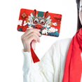 thumbnail image 5 of HILABEE Chinese Lunar New Year Red Envelope Red Packet Gifts 2024 Wishes Hong Bao Lucky Money for Wedding New Year 6 Card Slots, 5 of 9